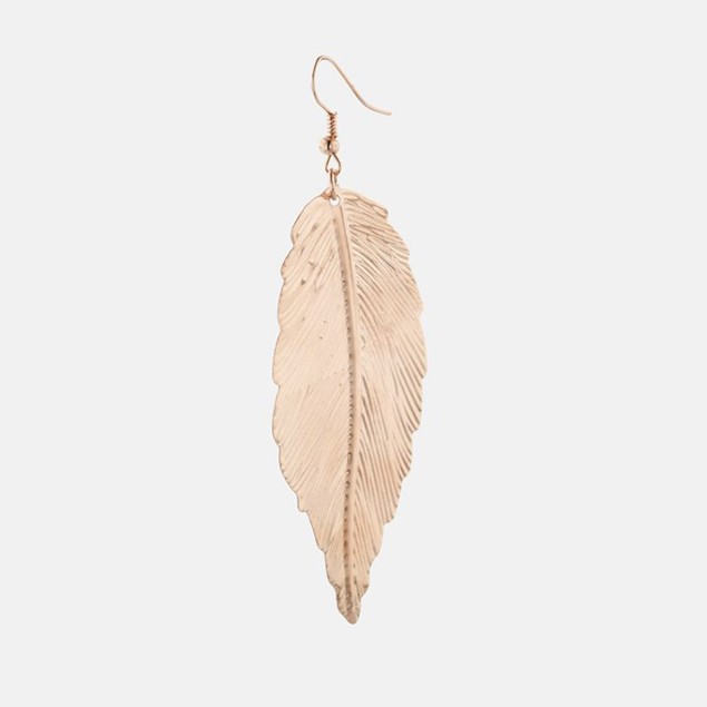 Elegante Thanksgiving Turkey & Fall Leaves Dangle Earrings – Gold-Tone Screw Back Post