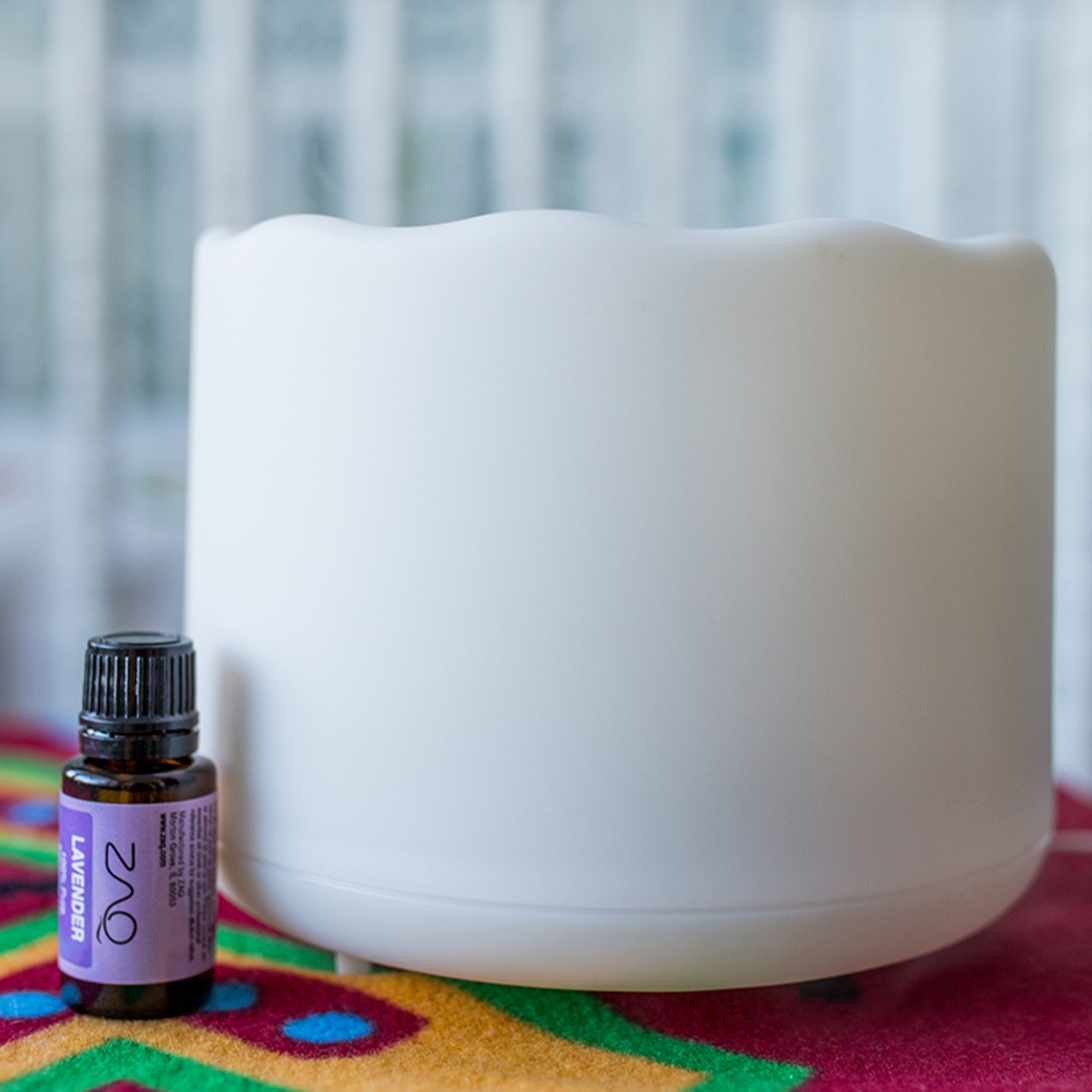 Zaq Lotus Aroma Essential Oil Diffuser Ultrasonic Aromatherapy Humidifier Bellechic