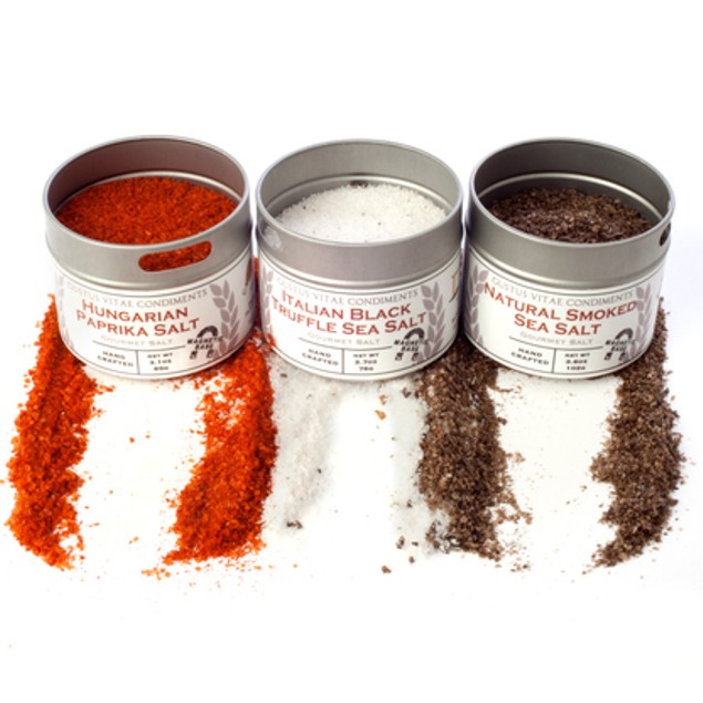 Artisan Gourmet Finishing Salt Collection BelleChic