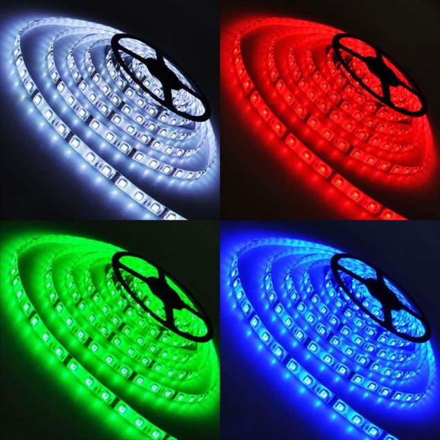 16-Foot Multi-Color LED Light Strip Kit with Remote - Tanga