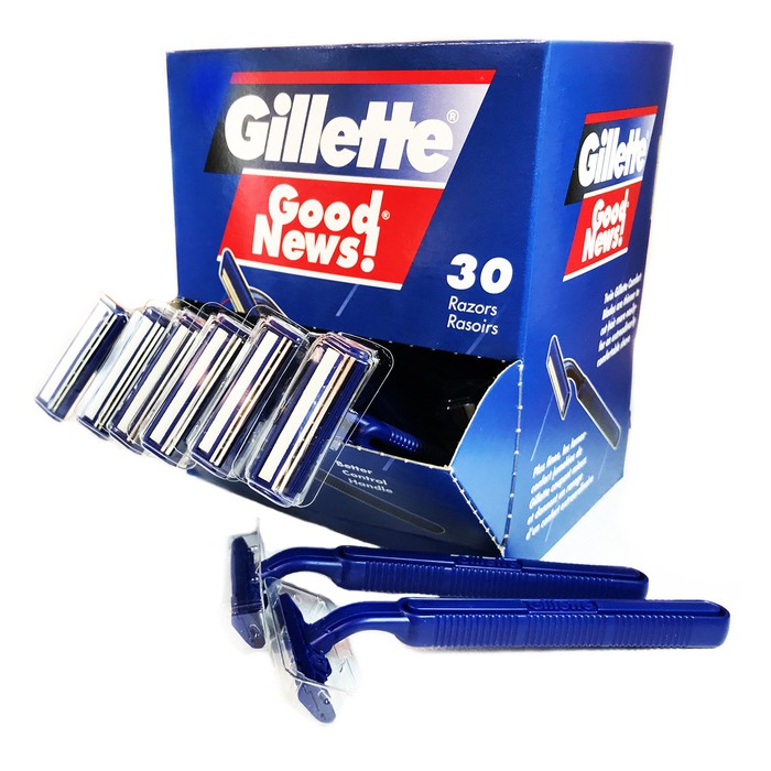 30 Razor Pack 30-Pack: Gillette Good News! Disposable Razors - Tanga