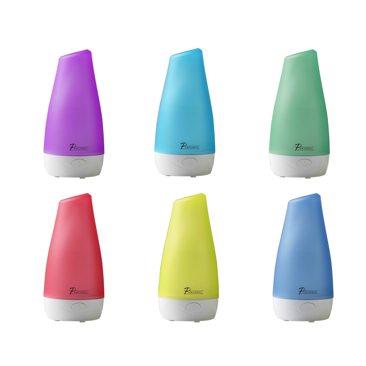 Pursonic AD-200 Ultrasonic Aroma Diffuser & Humidifier with 2 Scented ...