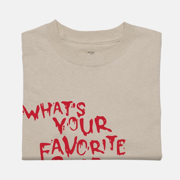 What's Your Favorite Scary Movie? T-Shirt - Tanga