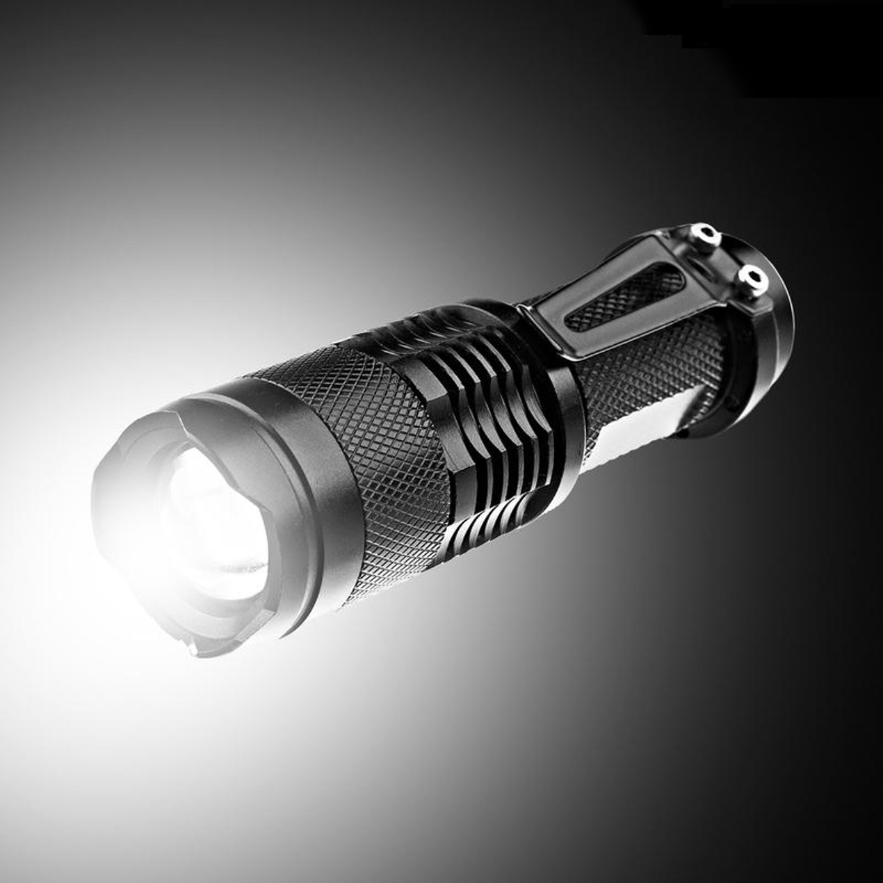 Defence Mini Light Military-Grade Mini CREE Tactical LED Flashlight - Tanga