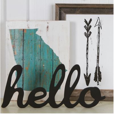 Unfinished DIY Wood Cursive