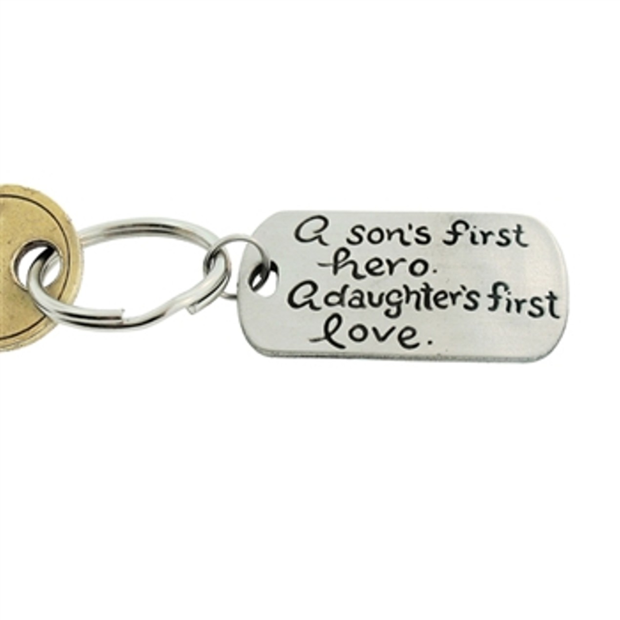 Sentimental Dad Key Chain - BelleChic