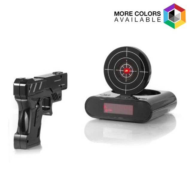 Gun & Target Alarm Clock - Tanga