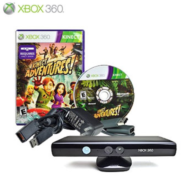Motion Control Gaming Xbox 360 Microsoft Kinect 3D Motion Controller & Game - Tanga