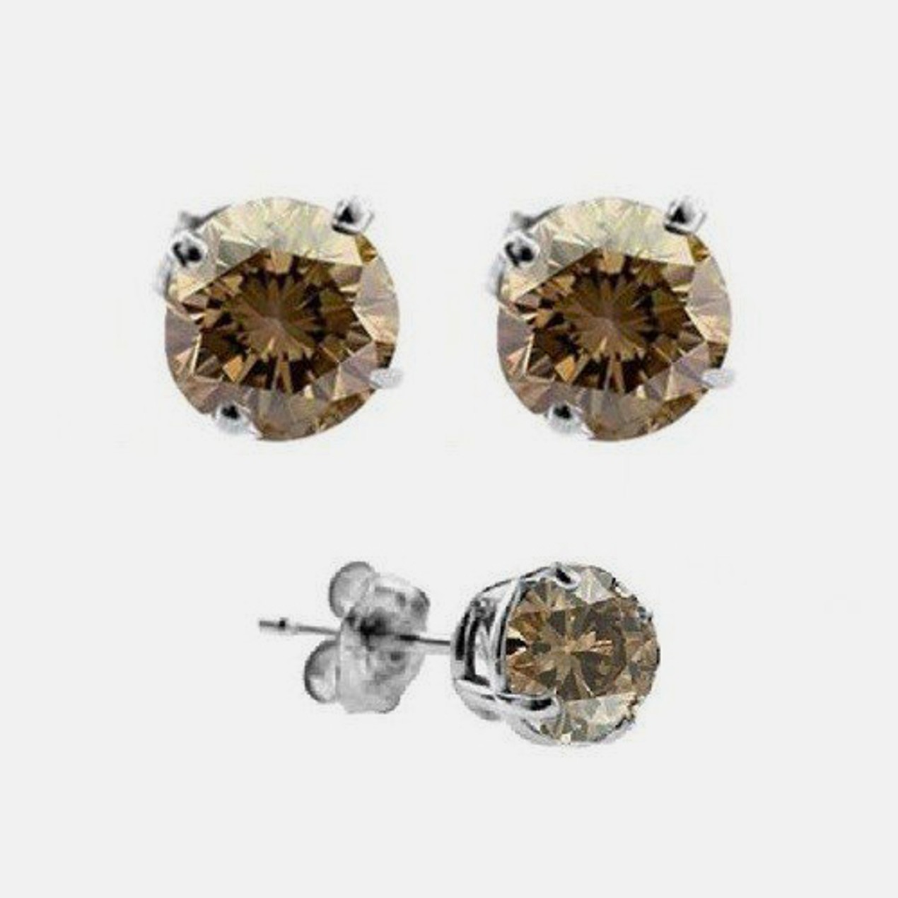 Chocolate brown earrings Clearance