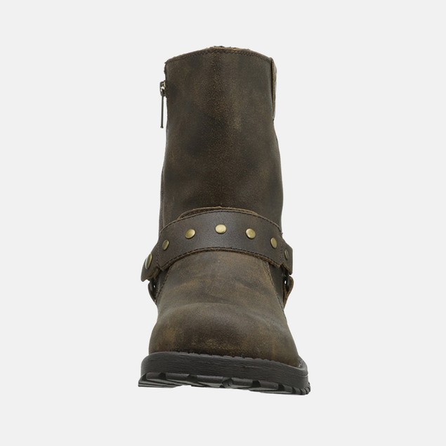 Skechers men's 'zenith-igore' zip leather boot best sale