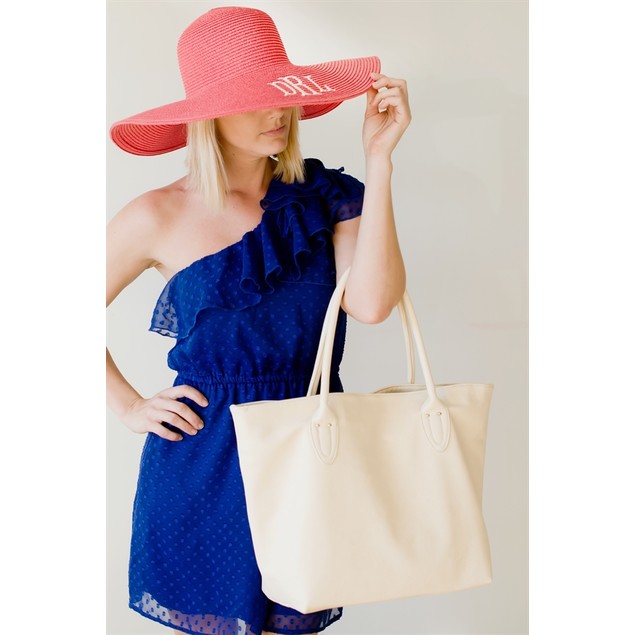 Monogrammed Spring Totes - BelleChic