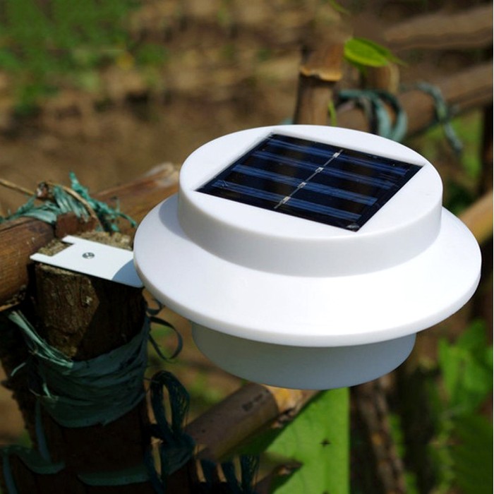 4-Pack Solar Power LED Light with Bracket - Tanga