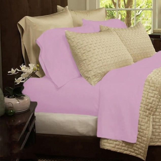 4 Piece: Super Soft 1800 Series Bamboo Fiber Bed Sheets