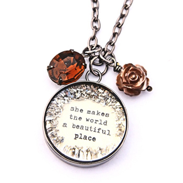 She Makes The World A Beautiful Place BelleChic She Makes The World A Beautiful Place BelleChic