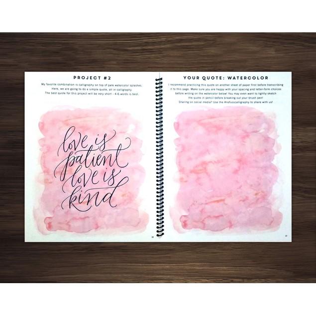 No Fuss Calligraphy Starter Kit Bellechic